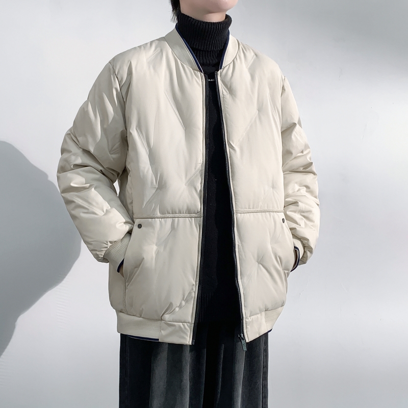 Men'S Fashion Light Jacket - Korte sportfietsjas Licht katoenen donsjack Paarstijl