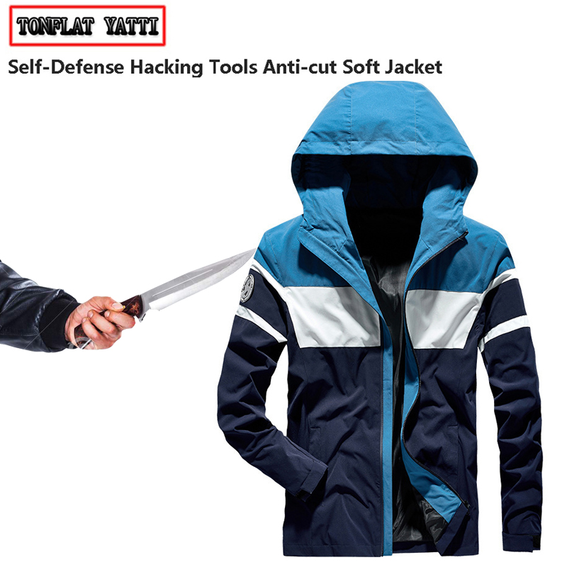Mens Fashion Hacks - Steek Proof Anti-Cut Mannen Jas Mode
