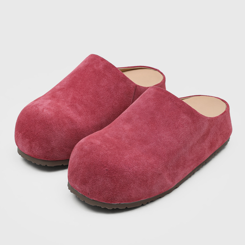 Suede Loafers Men - Heren halve pantoffels Hoge kwaliteit rijschoenen