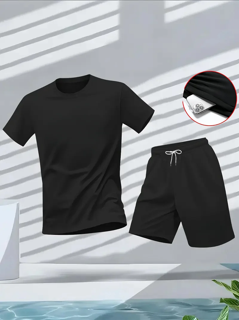 Men'S Fashion Formal - Herenpak 2-delig set Mode Vrije tijd