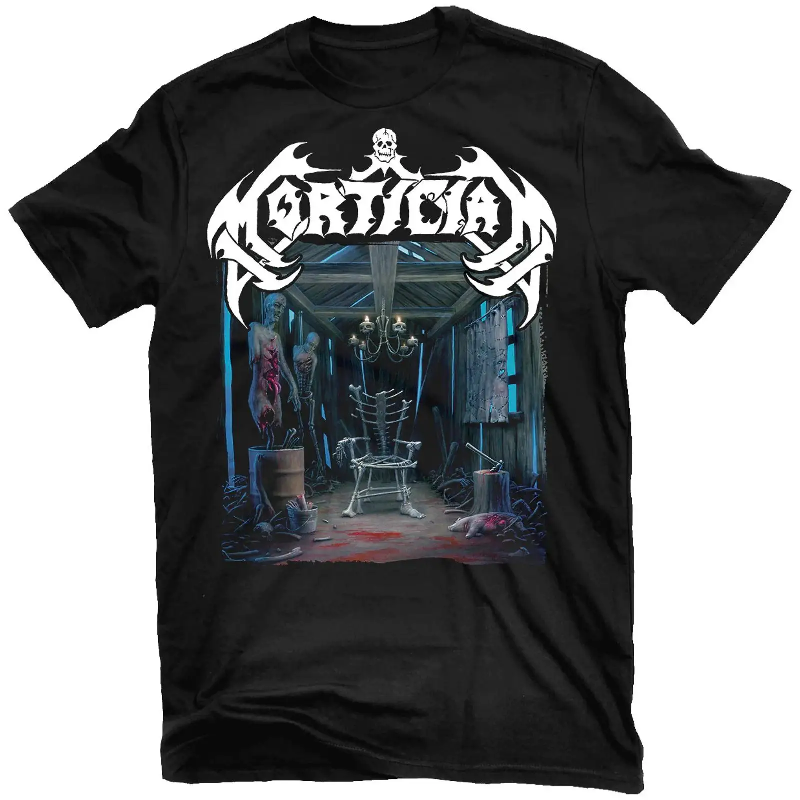 Mens Fashion Hacks - Mortician Hacked Up for Barbecue T-shirt
