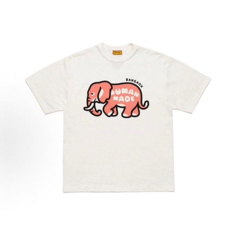 Mens Fashion Bangkok - Door de mens gemaakte katoenen T-shirt