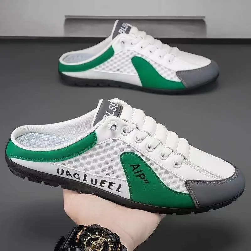 Mens Fashion Chinos - Herenmode Zachte Zolen Half Slippers Zomer