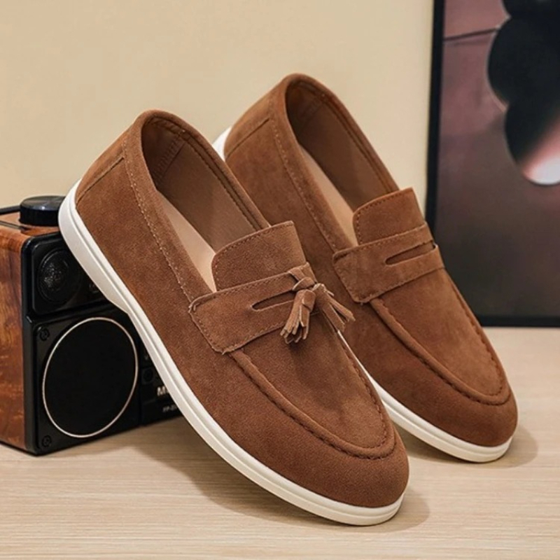 Suede Loafers Men - Modellen comfortabele herenschoenen voor autorijden, outdoor,