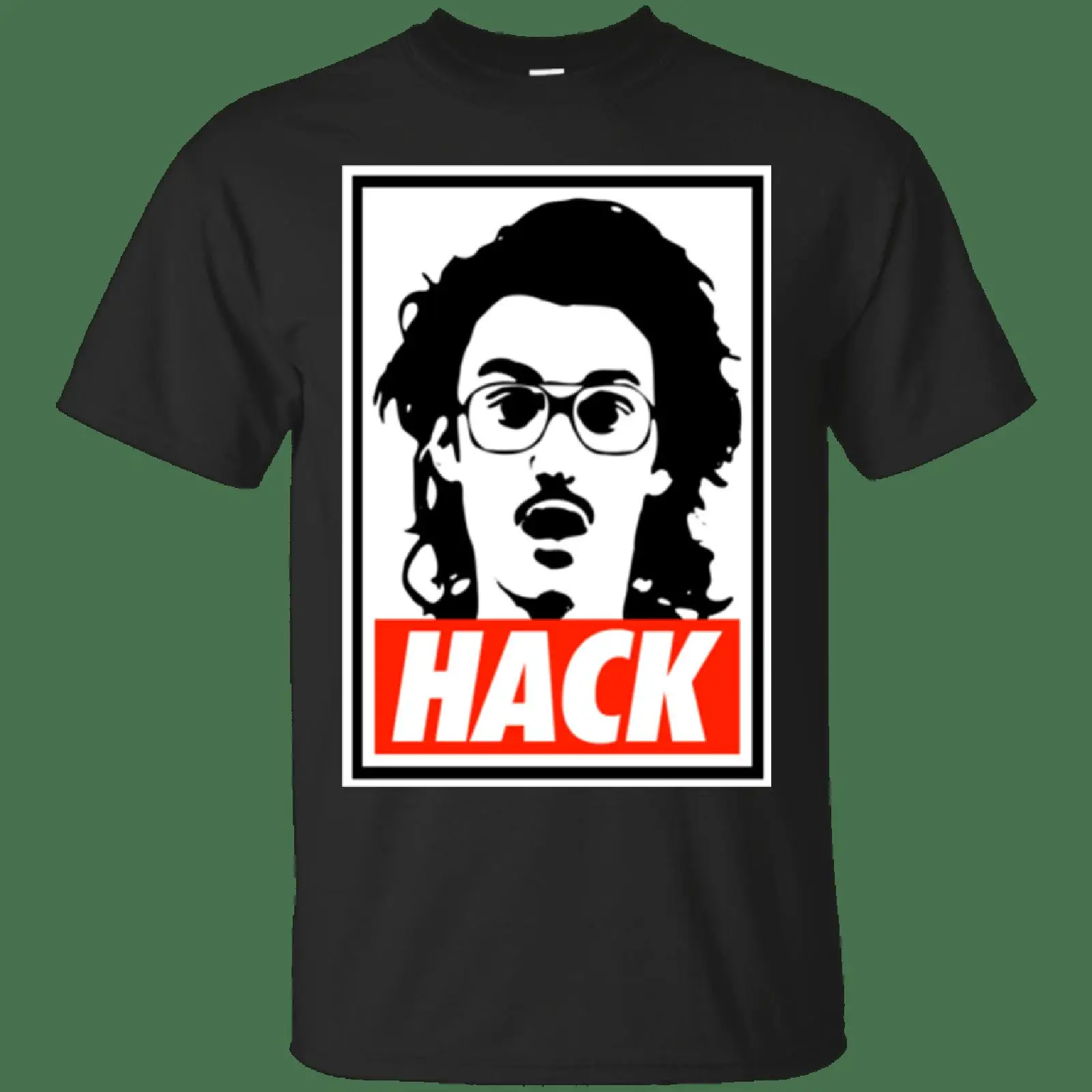 Mens Fashion Hacks - T-shirt Zwart Small Hack vintage Gewassen