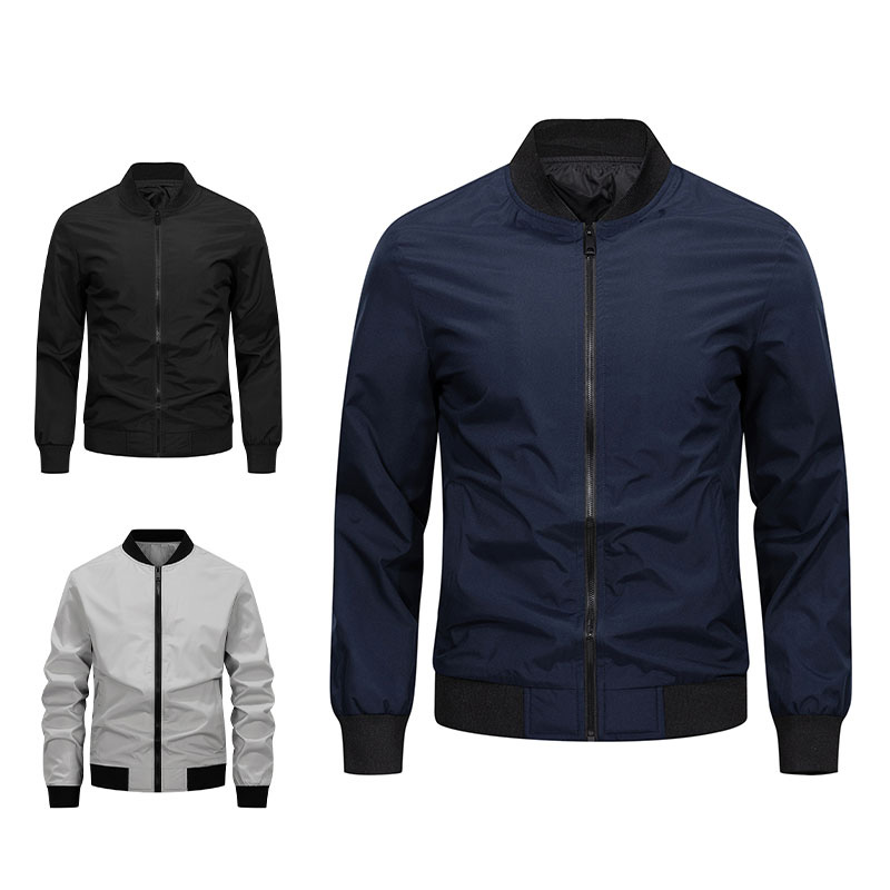 Men'S Fashion Light Jacket - Lente Herfst Heren Casual Jassen Mode