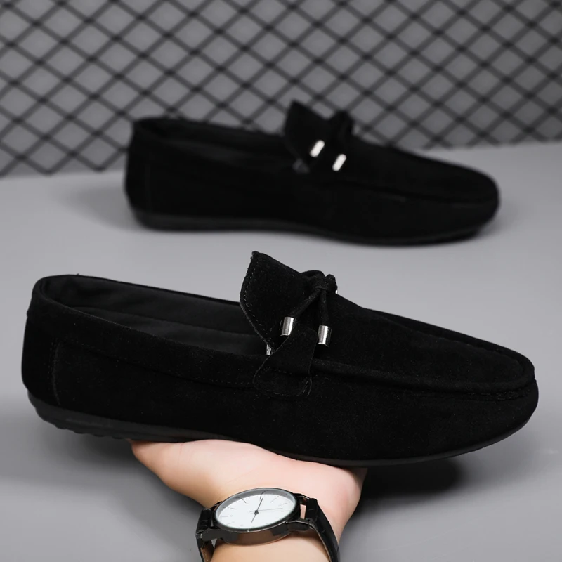 Suede Loafers Men - Mannen Casual Schoenen Mode Mannen Schoenen
