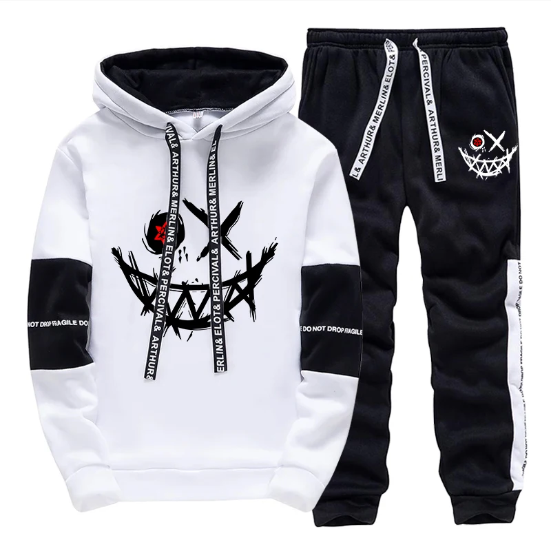 Mens Fashion Urban - Herenset/Hoodie/Broek 2026 Herfst Dagelijkse Casual Mode