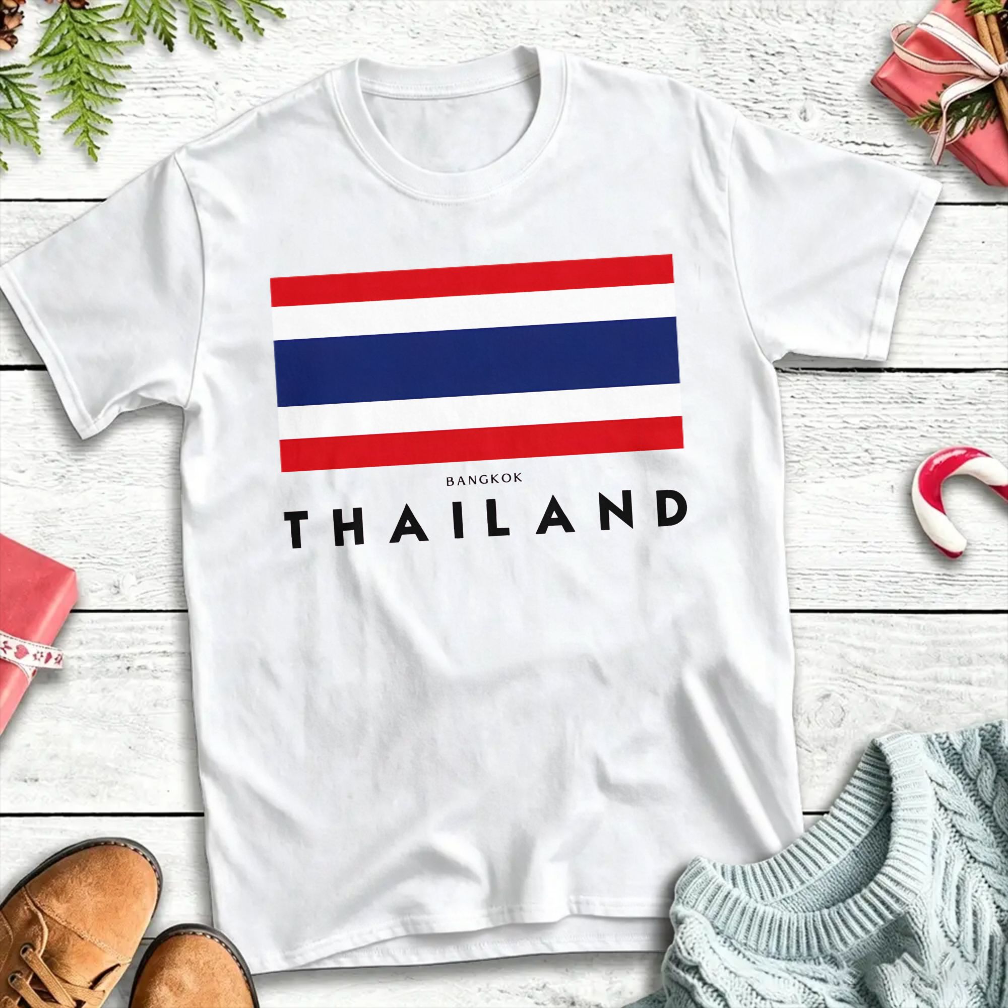 Mens Fashion Bangkok - Streetwear T-shirt Zomer Bangkok Thailand Mode