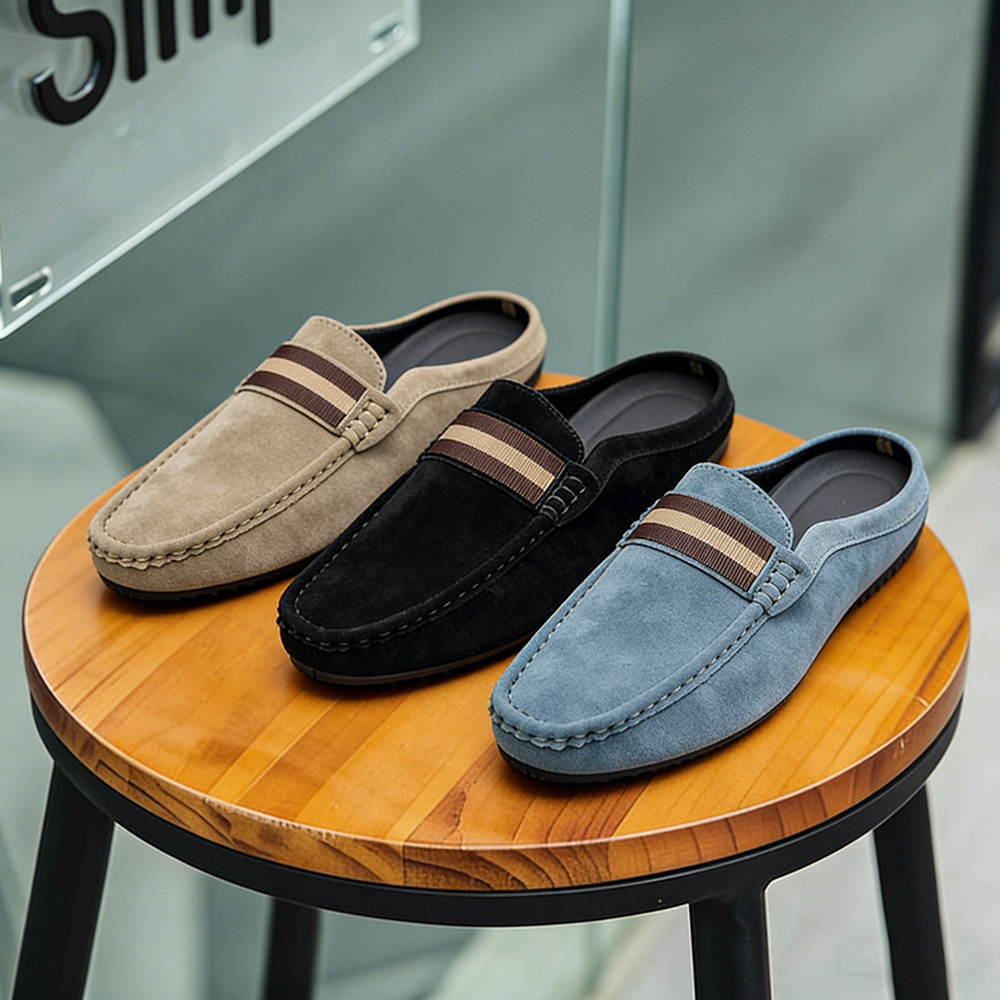 Suede Loafers Men - Zomerse nieuwe schoenen voor heren Suède