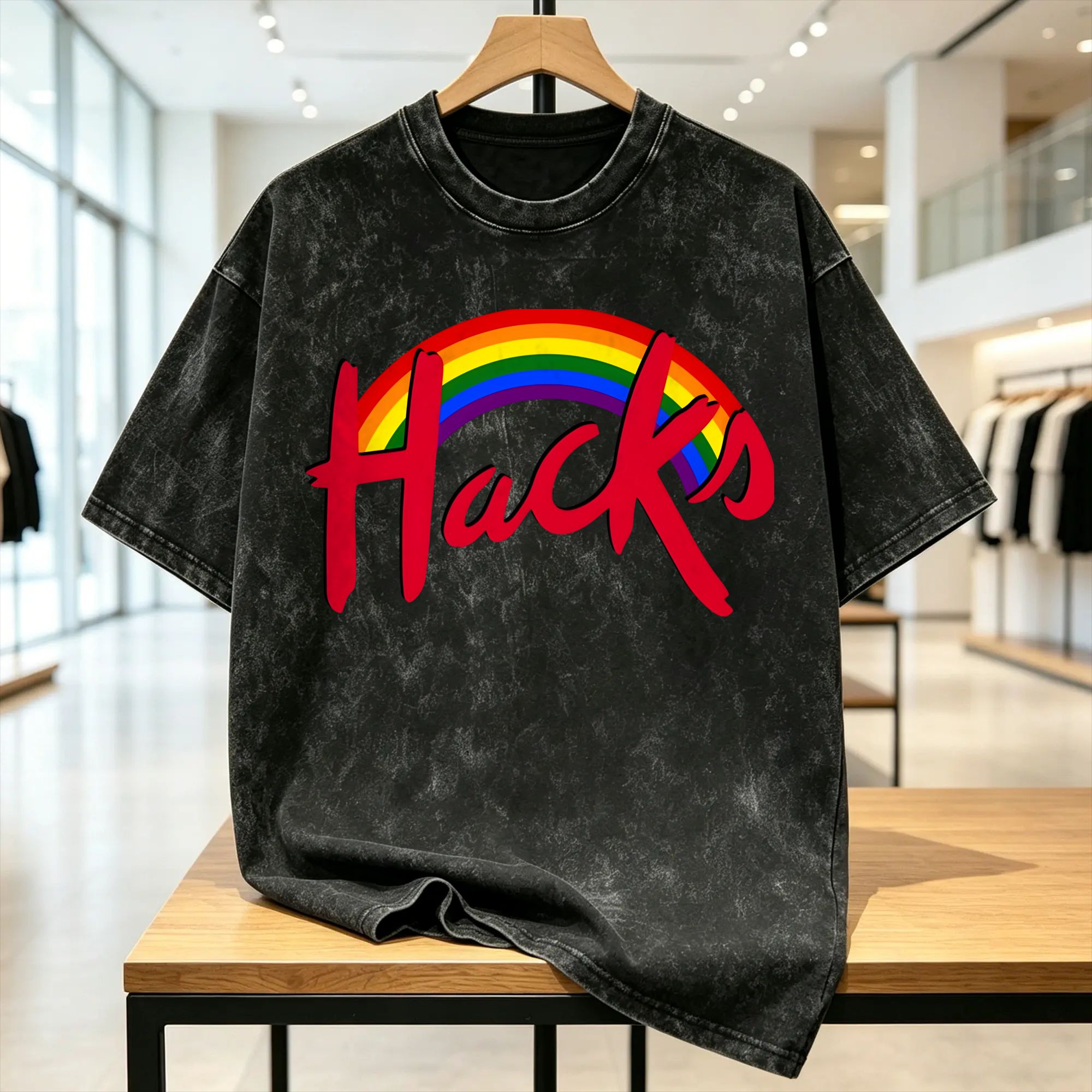 Mens Fashion Hacks - Hacks TV Show T-shirt Herenmode Puur
