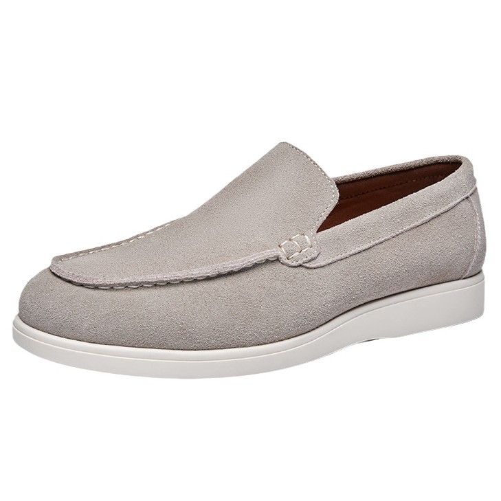 Suede Loafers Men - Casual herenloafers van echt leer Luie