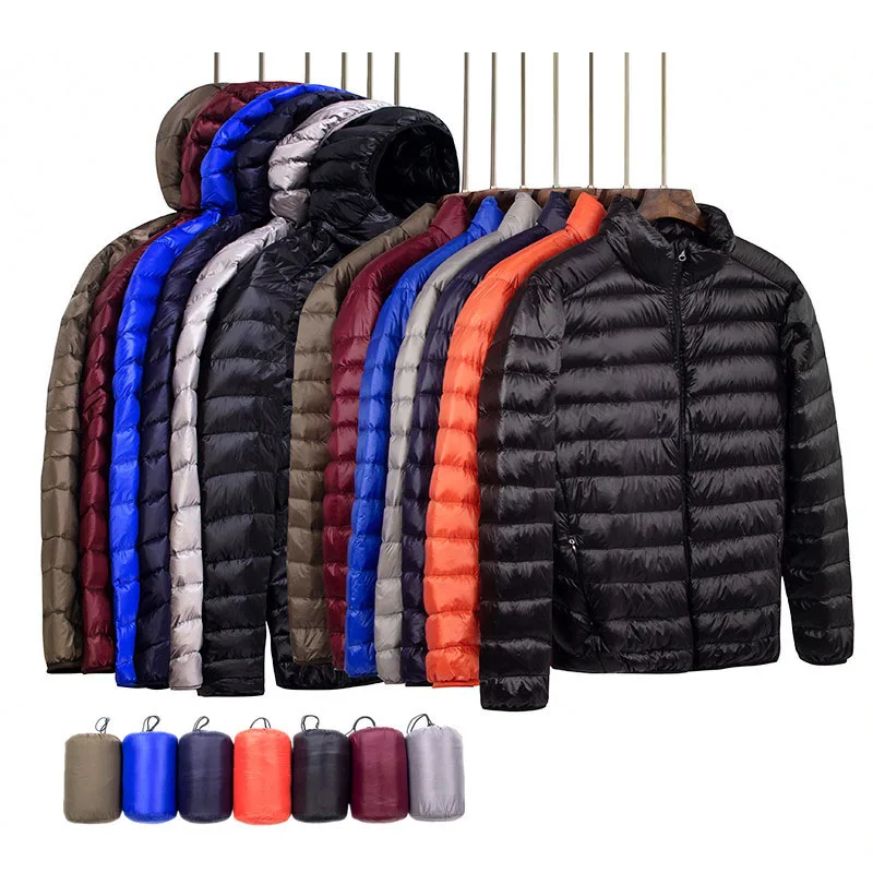 Men'S Fashion Light Jacket - Nieuw merk herfst winter licht donsjack