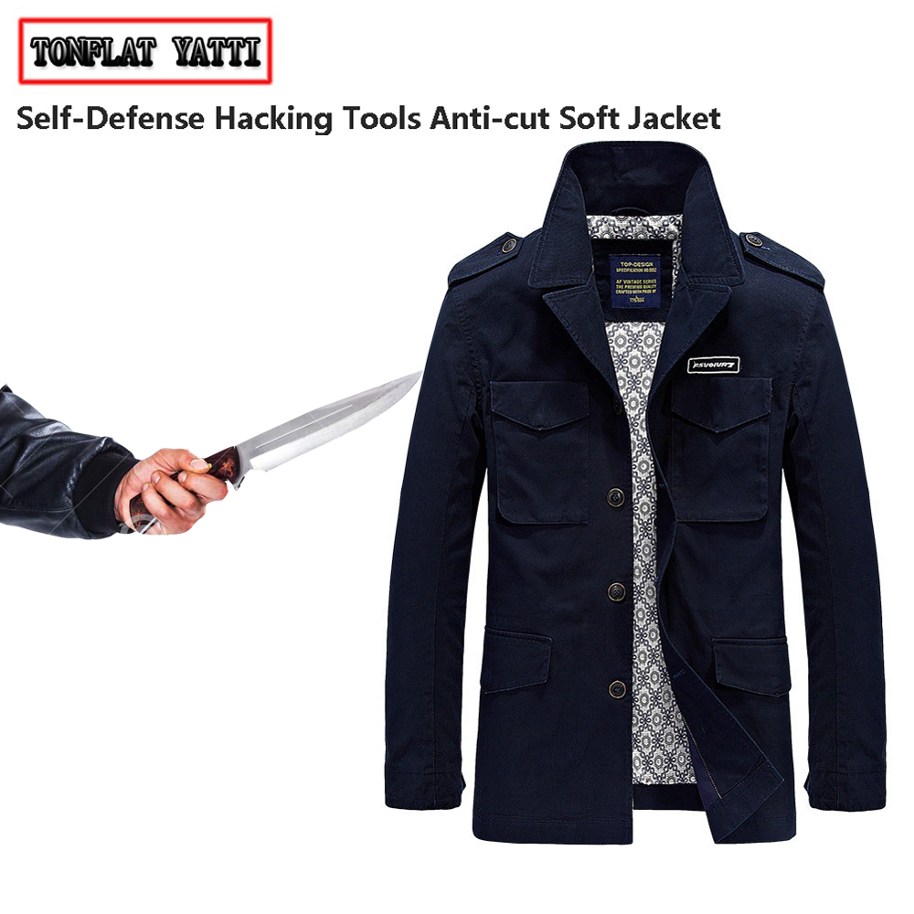 Mens Fashion Hacks - Anti Gesneden Mannen Jas Anti-Hacking Tactico
