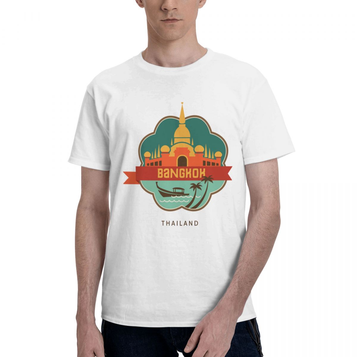 Mens Fashion Bangkok - 100% Katoen Thailand Bangkok Reizen Stad