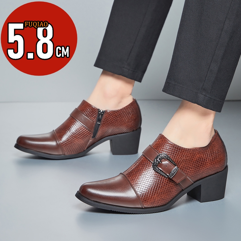 Vintage stijl leren herenschoe - Men'S Fashion Formal recensie en prijs