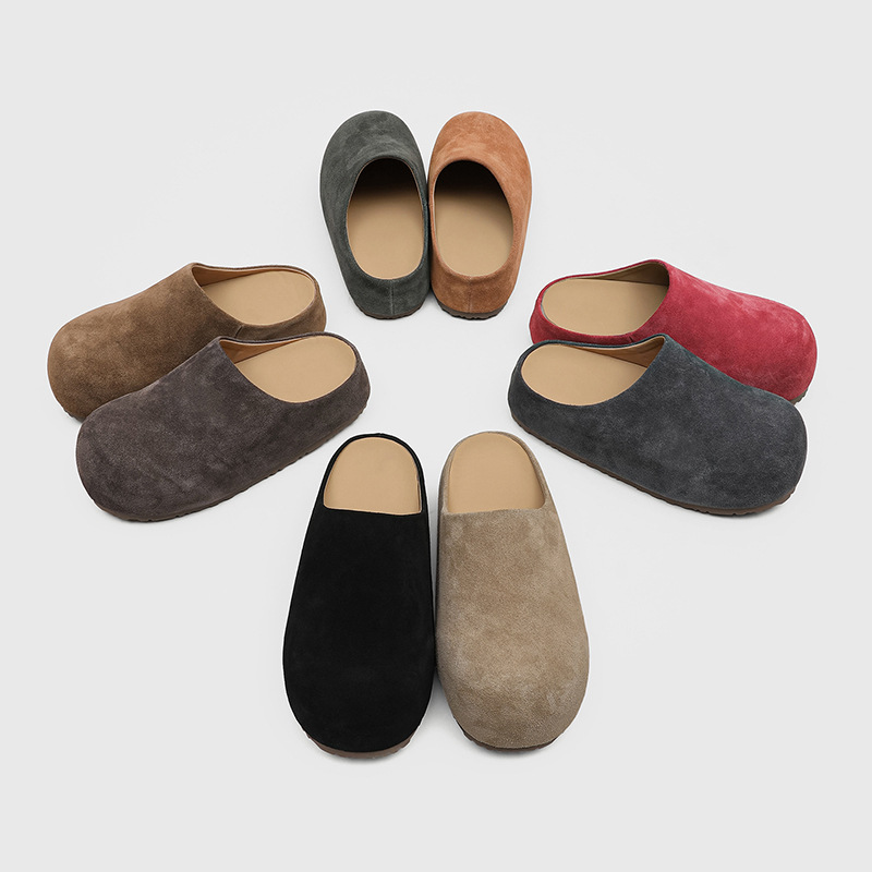 Heren halve pantoffels Hoge kw - Suede Loafers Men recensie en prijs