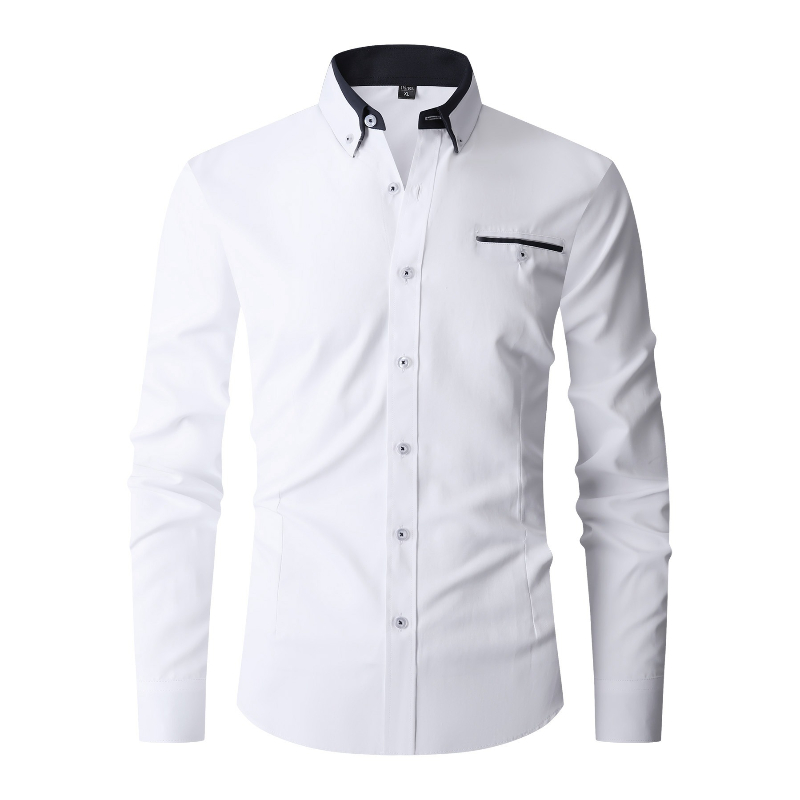 Heren formeel overhemd met lan - Men'S Fashion Formal recensie en prijs
