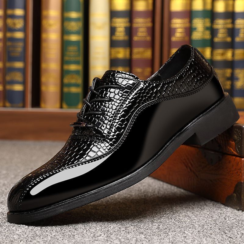 Heren glanzende lakleren schoe - Men'S Fashion Formal recensie en prijs