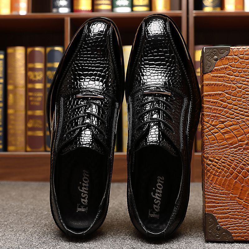 Heren glanzende lakleren schoe - Men'S Fashion Formal recensie en prijs