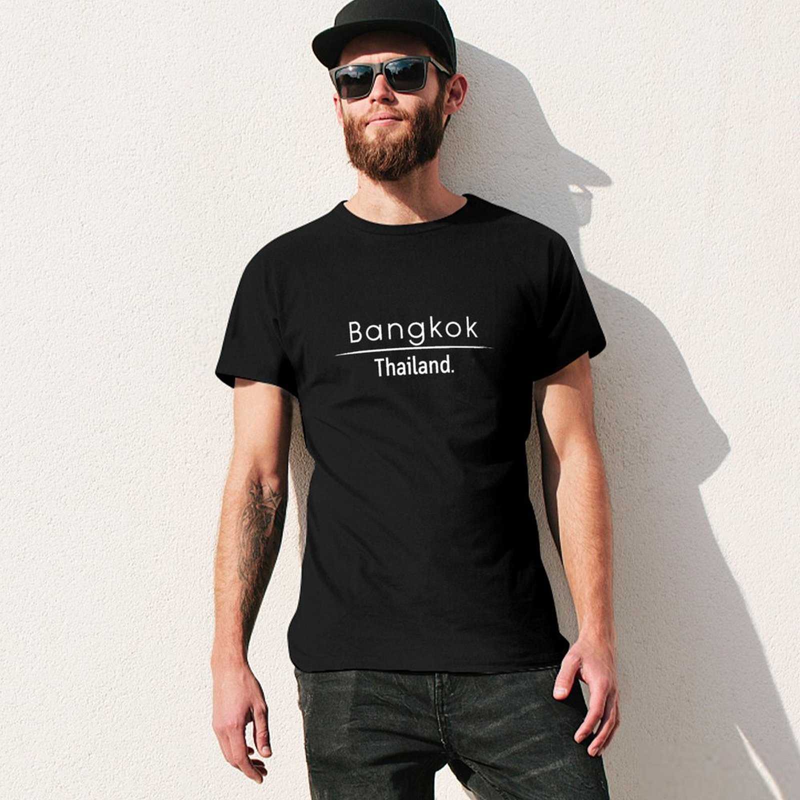Bangkok Thailand T-shirt met m - Mens Fashion Bangkok recensie en prijs
