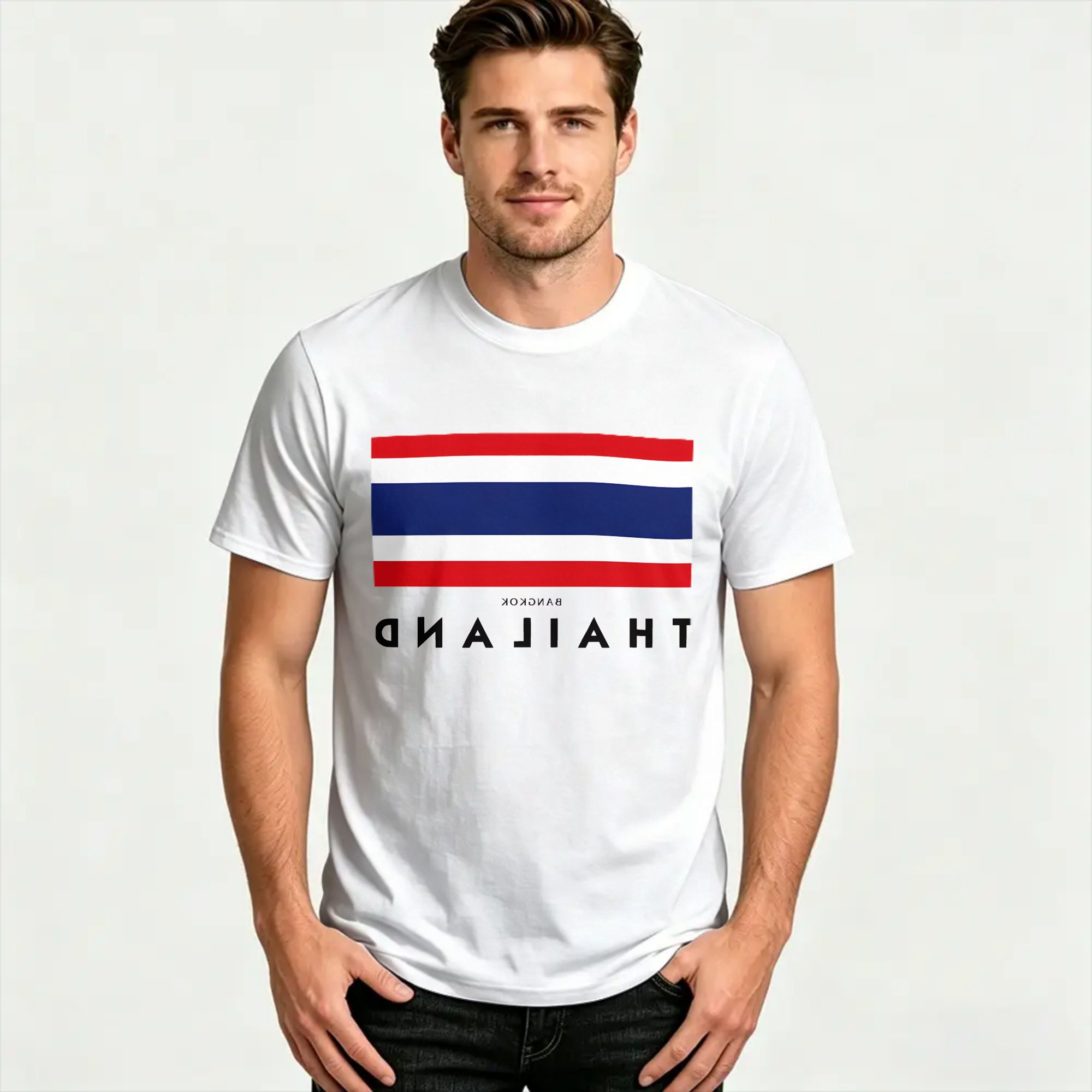 Streetwear T-shirt Zomer Bangk - Mens Fashion Bangkok recensie en prijs