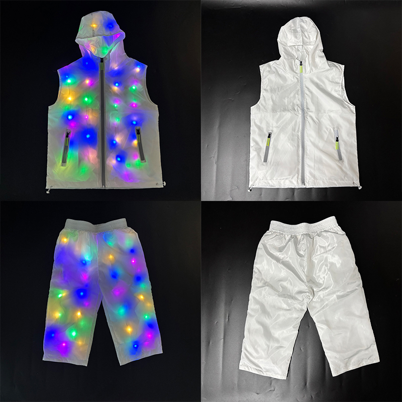 Gloeiend Vest Jas Kostuums Hip - Men'S Fashion Light Jacket recensie en prijs