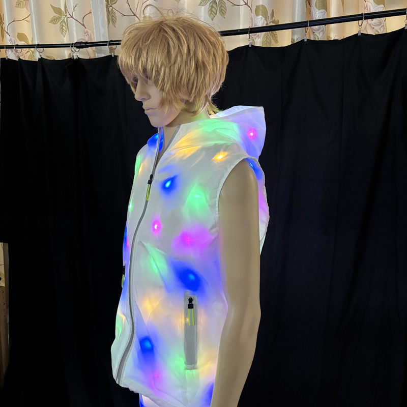 Gloeiend Vest Jas Kostuums Hip - Men'S Fashion Light Jacket recensie en prijs