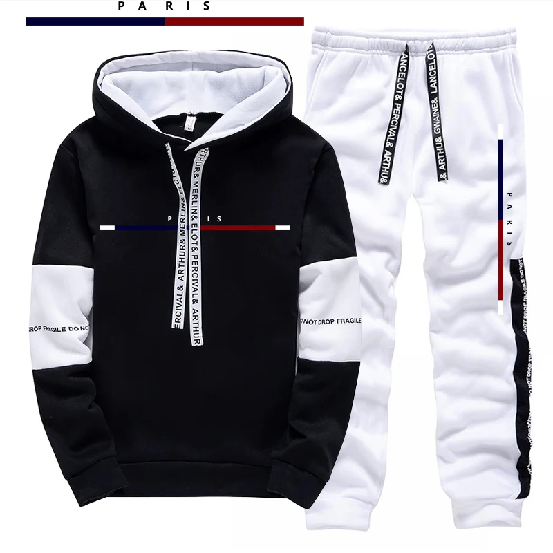 Parijse mode bedrukte herenset - Mens Fashion Urban recensie en prijs