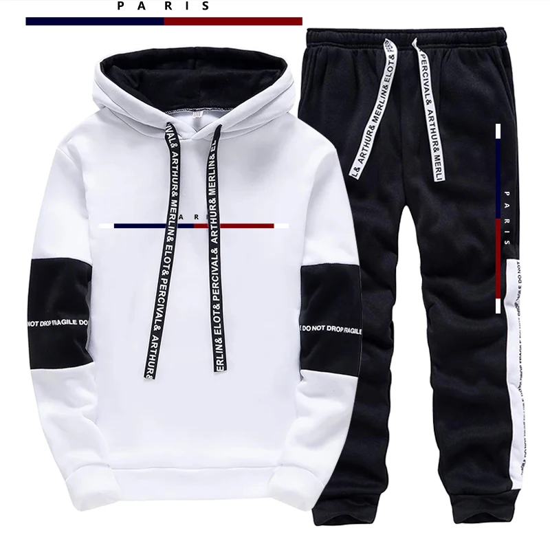 Parijse mode bedrukte herenset - Mens Fashion Urban recensie en prijs